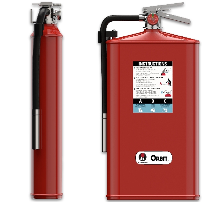 JL Orbit FE10V Low Profile High Performance ABC 10lbs. Fire Extinguisher